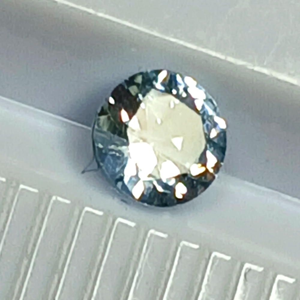 Sparkling Blue Topaz Gemstone 4mm Round
